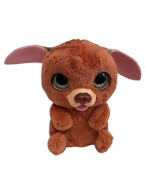 FurReal Friends Newborns Brown PUPPY DOG 5” Electronic Toy By Hasbro